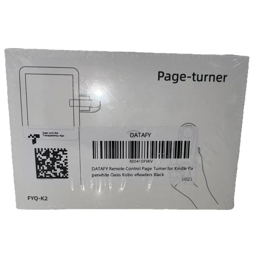 (1/B20)Brand New In Box Page Turner Ring Remote for Kindle Kobo iPad Tablet